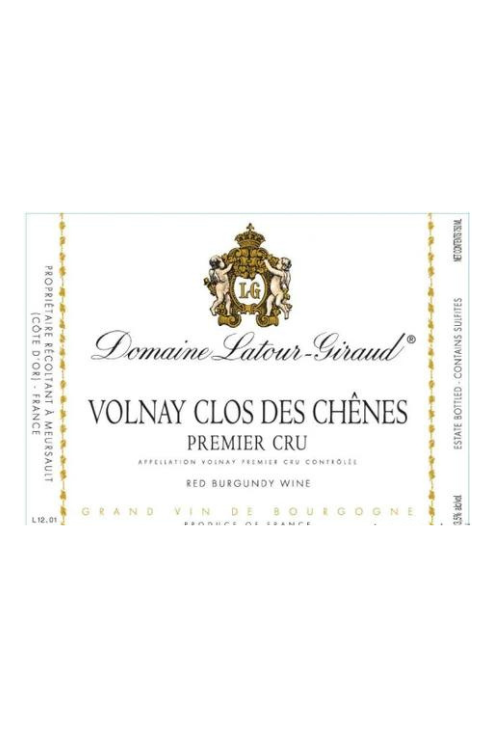 Domaine Latour-Giraud, Volnay 1er Cru, Clos des Chenes 2020 6x75cl