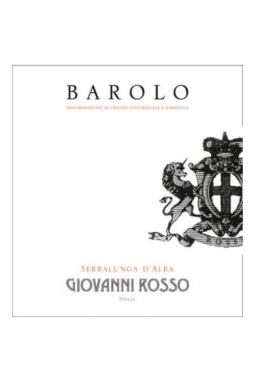 Giovanni Rosso, Barolo, Cerretta 2015 6x75cl