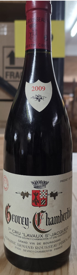 Domaine Armand Rousseau, Gevrey-Chambertin 1er Cru, Lavaux St-Jacques 2009 1x75cl