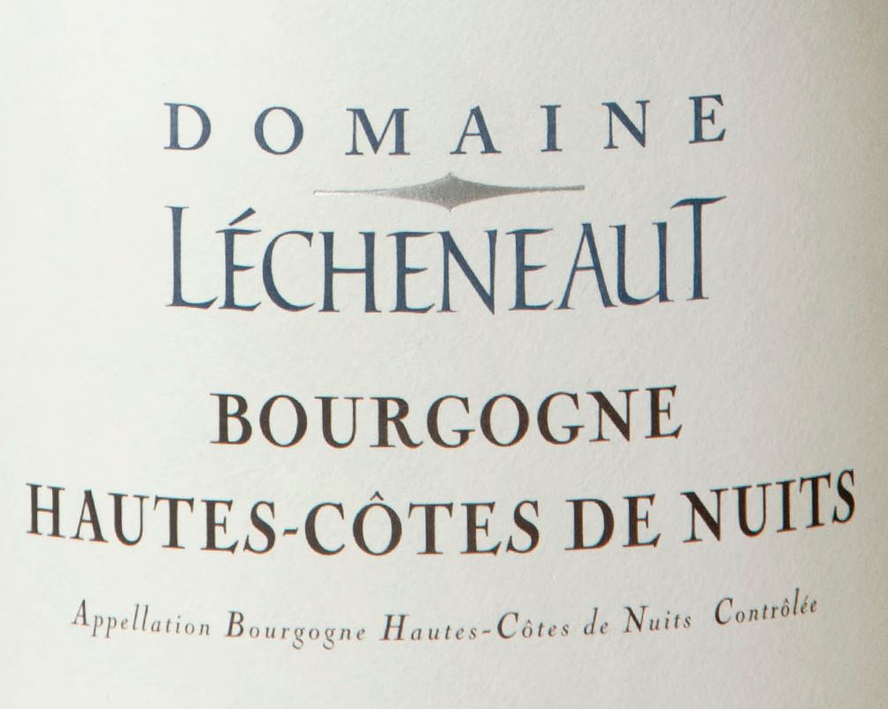 'A wine for spring and summer drinking.' JM: 2022 Hautes Cotes de Nuits, Domaine Lecheneaut