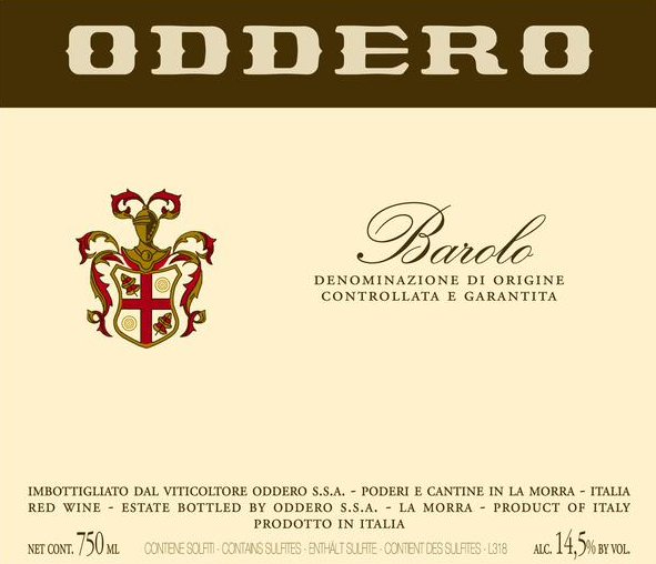 NEW RELEASES : 2021 Barolo from Poderi Oddero - 'I would be thrilled to own these wines' AG