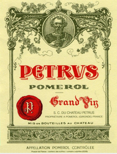 TIME TO BUY? 2020 Petrus - 100 points WK and over 47% down from peak