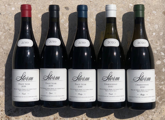 NEW RELEASES : 2019 Pinot Noir and 2020 Chardonnay from Hannes Storm