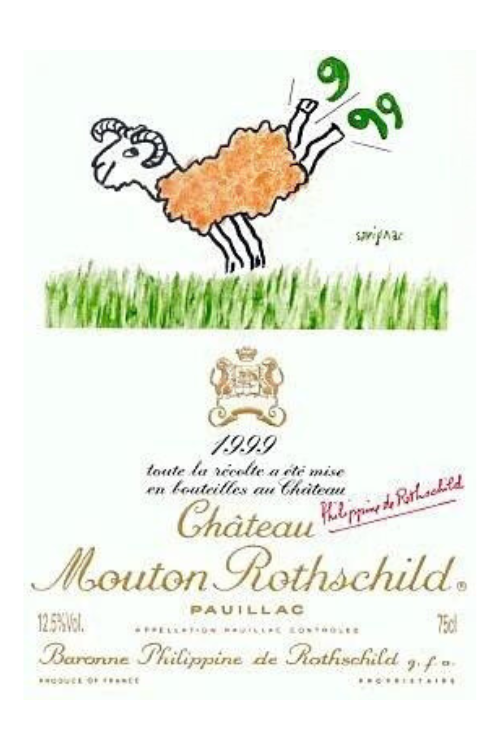 Château Mouton-Rothschild, 1er Cru Classé, Pauillac 2000 1x75cl