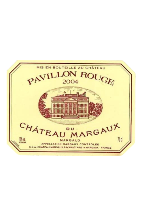 Pavillon Rouge du Château Margaux, Margaux 2004 1x75cl