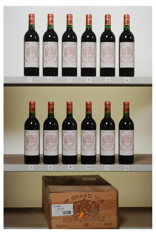 Château Pichon-Longueville, 2ème Cru Classé, Pauillac 1990 12x75cl