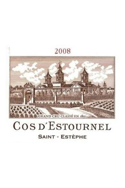 Château Cos d'Estournel, 2ème Cru Classé, St. Estephe 2008 1x75cl