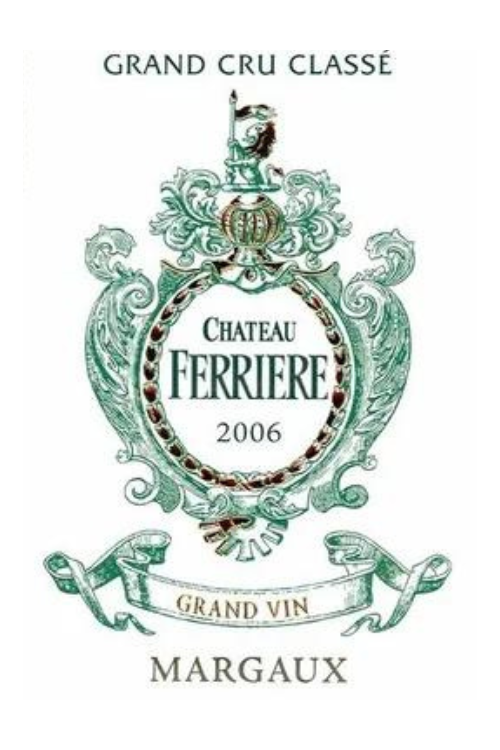 Château Ferrière, 3ème Cru Classé, Margaux 2000 12x75cl