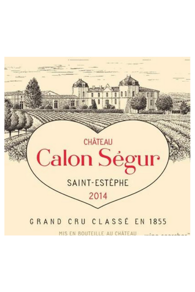 Château Calon-Ségur, 3ème Cru Classé, St Estephe 2014 12x75cl