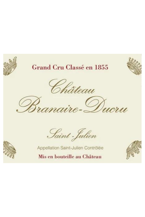 Château Branaire-Ducru, 4ème Cru Classé, St Julien 2023 6x75cl