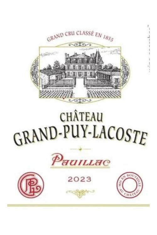 Château Grand-Puy-Lacoste, 5ème Cru Classé, Pauillac 2020 6x75cl