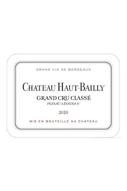 Château Haut-Bailly, Cru Classé, Pessac-Léognan 2020 6x75cl