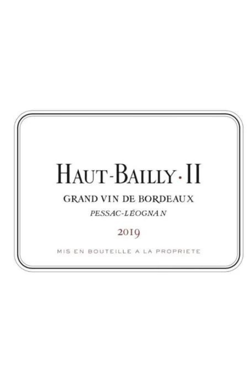 Haut-Bailly II, Pessac-Leognan, France 2020 6x75cl