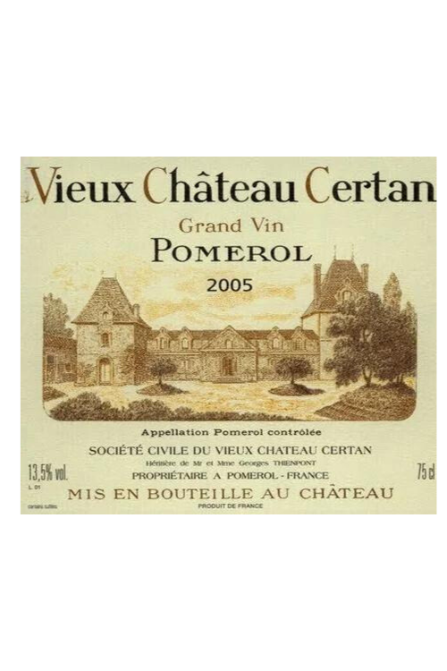 Vieux Château Certan, Pomerol 2005 12x75cl