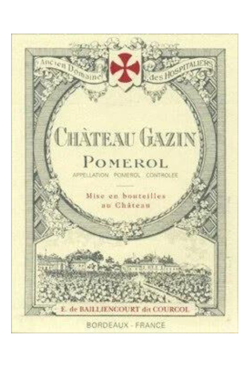 Château Gazin, Pomerol 2008 12x75cl