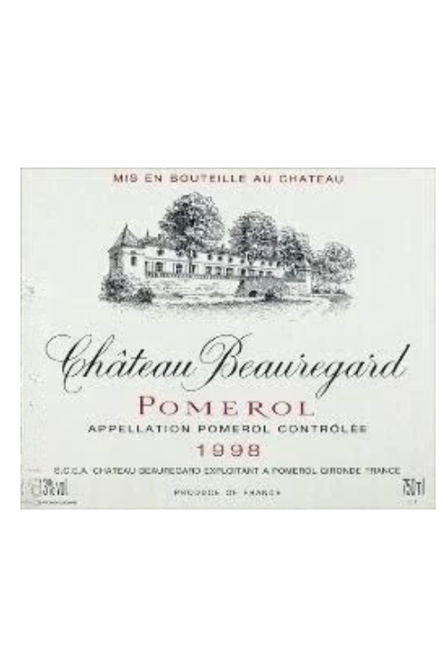 Château Beauregard, Pomerol 1998 12x75cl