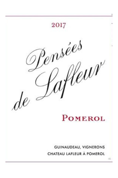 Pensées de Lafleur, Pomerol 2004 6x75cl