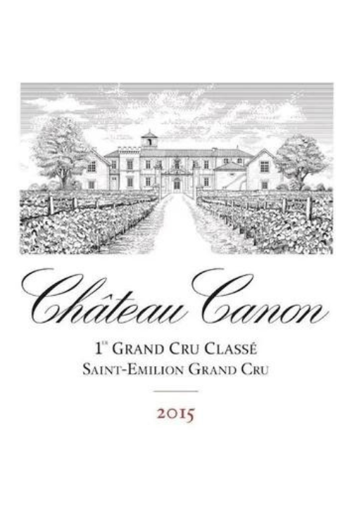 Château Canon, Premier Grand Cru Classé, St Emilion 2015 6x75cl