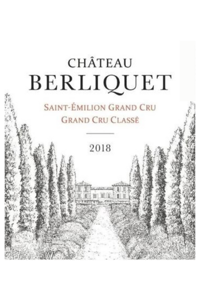 Château Berliquet, Grand Cru Classé, St. Emilion 2018 6x75cl