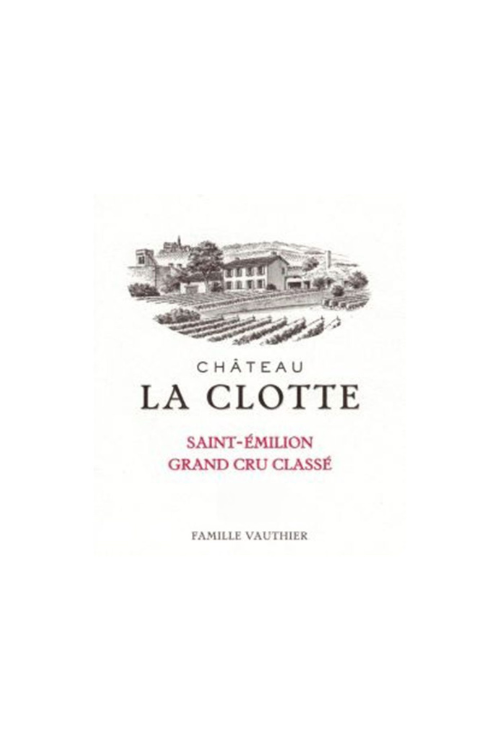 Château La Clotte, Saint-Emilion Grand Cru 2019 6x75cl