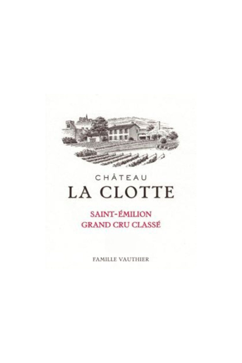 Château La Clotte, Saint-Emilion Grand Cru 2020 6x75cl