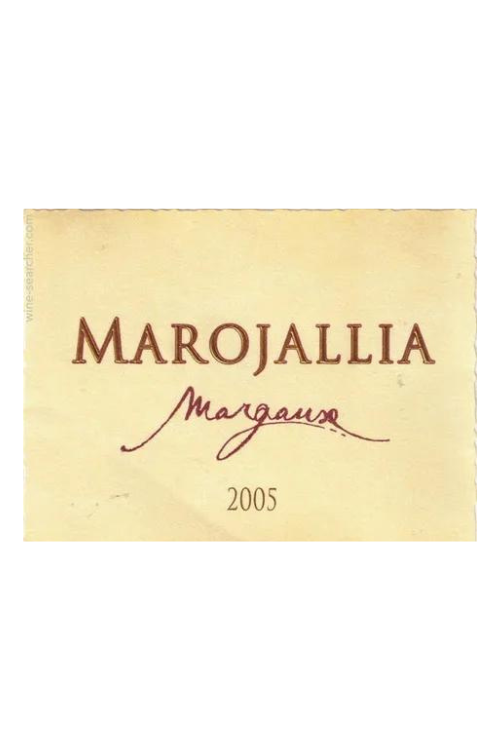 Marojallia, Margaux 2005 12x75cl