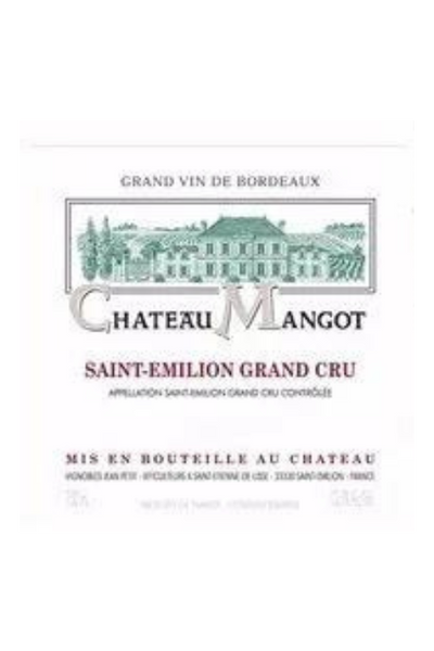 Château Mangot, Saint-Emilion Grand Cru 2019 3x150cl