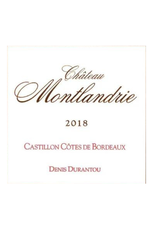 Château Montlandrie, Cotes de Castillon 2016 6x75cl