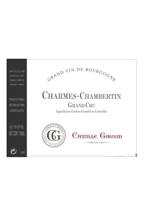 Camille Giroud, Charmes Chambertin Grand Cru 2010 6x75cl