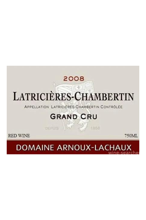 Domaine Robert Arnoux-Lachaux, Grand Cru, Latricieres-Chambertin 2009 6x75cl