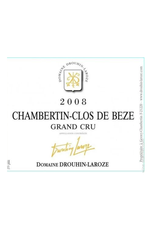 Domaine Drouhin-Laroze, Chambertin-Clos de Beze Grand Cru 2013 6x75cl