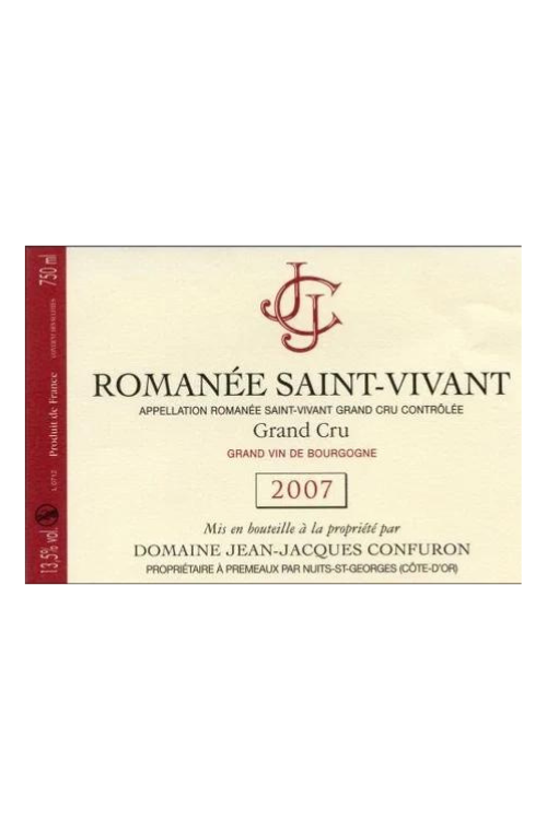 Domaine JJ Confuron Romanee-Saint-Vivant Grand Cru, Cote de Nuits, France 2015 1x75cl