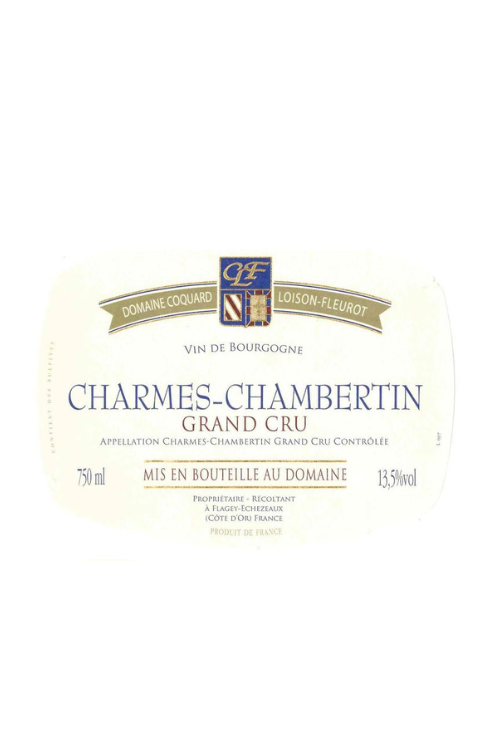 Domaine Coquard-Loison-Fleurot Charmes-Chambertin Grand Cru 2015 6x75cl