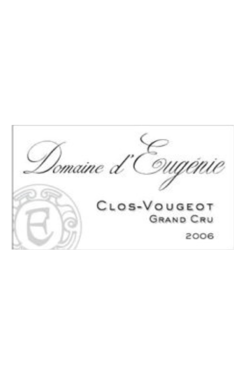 Domaine d'Eugenie Clos de Vougeot Grand Cru, Cote de Nuits 2015 6x75cl