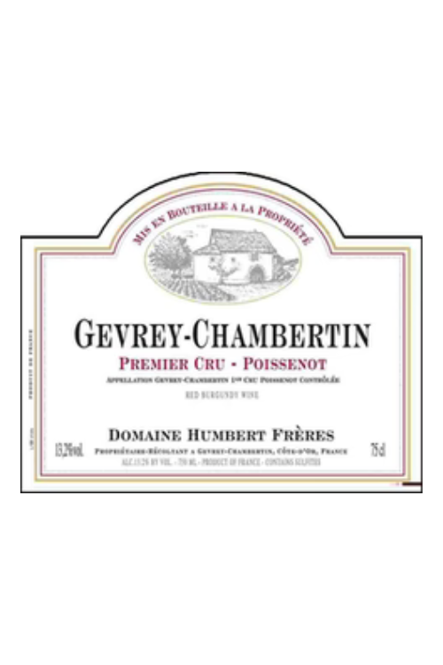 Domaine Humbert Frères, Gevrey-Chambertin 1er Cru, Poissenot 2005 12x75cl