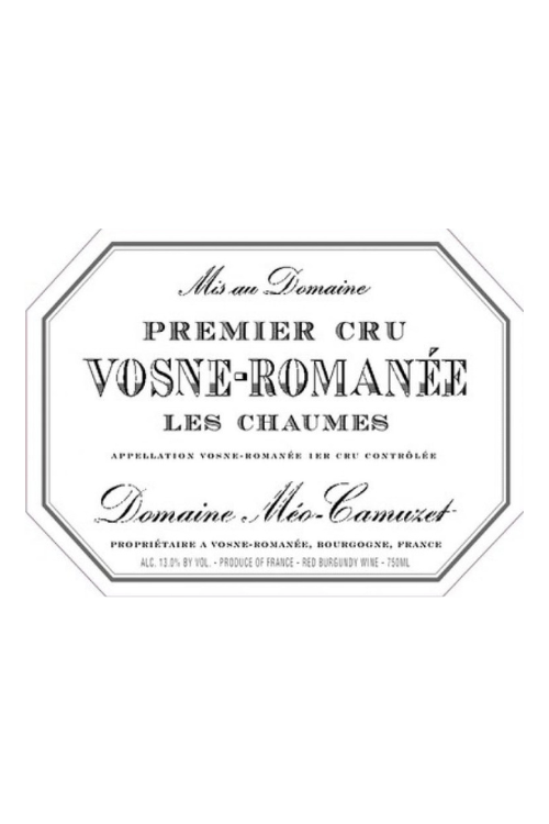 Domaine Méo-Camuzet, Vosne-Romanée 1er Cru,  Les Chaumes 2009 6x75cl