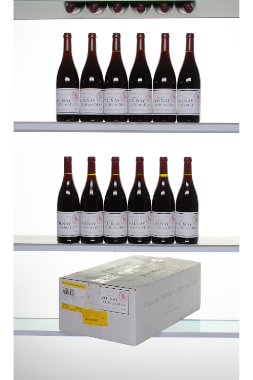 Domaine Marquis d'Angerville, Volnay 1er Cru, Clos des Ducs 2008 12x75cl