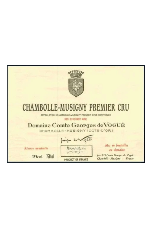 Domaine Comte Georges de Vogue, Chambolle-Musigny 1er Cru 2015 3x75cl