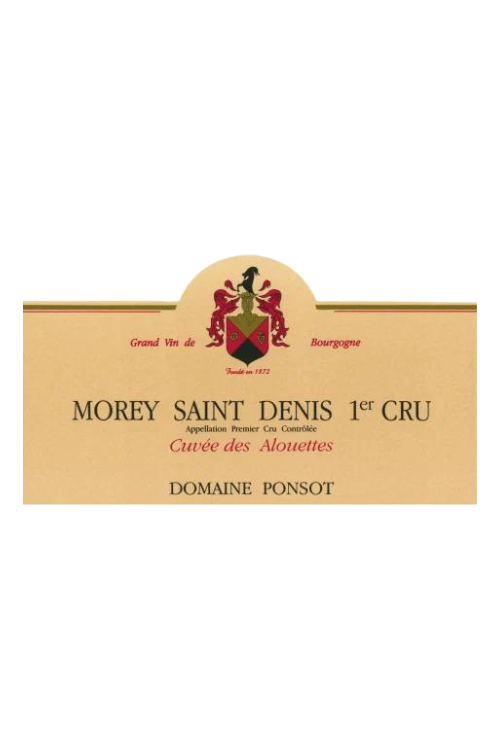 Domaine Ponsot, Morey-Saint-Denis 1er Cru, Cuvée des Alouettes 2022 6x75cl