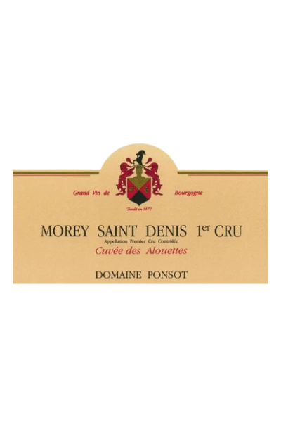 Domaine Ponsot, Morey-Saint-Denis 1er Cru, Cuvée des Alouettes 2022 6x75cl