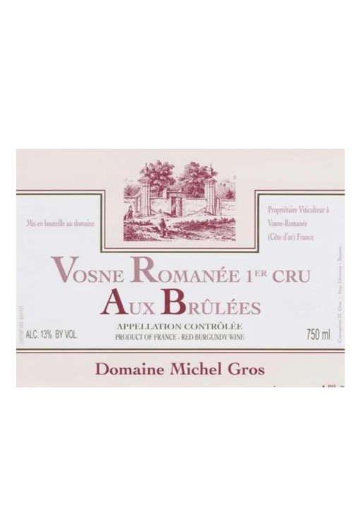 Domaine Michel Gros, Vosne-Romanée 1er Cru, Aux Brulées 2009 6x75cl