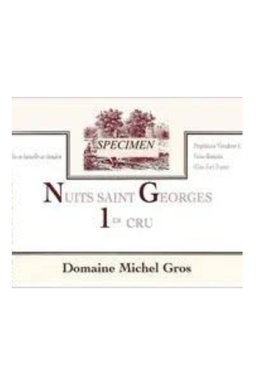 Domaine Michel Gros, Nuits St Georges 1er Cru 2005 12x75cl