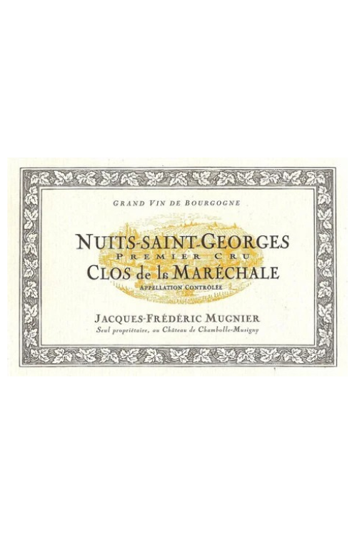 Domaine J-F Mugnier, Nuits-St-Georges 1er Cru, Clos de la Marechale 2010 6x75cl