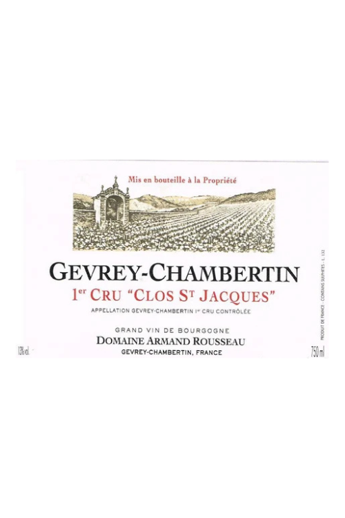 Domaine Armand Rousseau, Gevrey-Chambertin 1er Cru, Clos-St-Jacques 2018 6x75cl