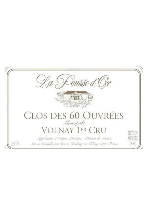 Domaine de la Pousse d'Or, Volnay 1er Cru, Clos des 60 Ouvrées 2013 12x75cl