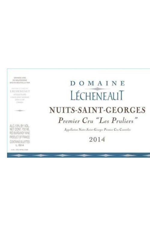 Domaine Lecheneaut, Nuits-St Georges 1er Cru, Les Pruliers 2021 6x75cl