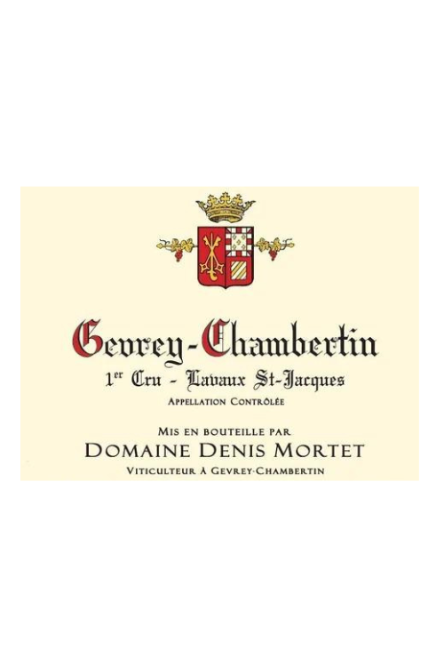 Domaine Denis Mortet, Gevrey-Chambertin 1er Cru, Lavaux St Jacques 2012 6x75cl