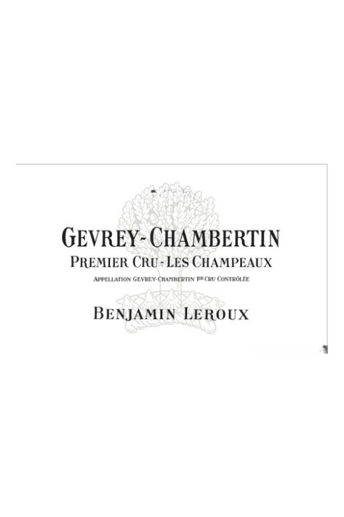 Benjamin Leroux, Les Champeaux, Gevrey-Chambertin, Premier Cru, 2012 6x75cl