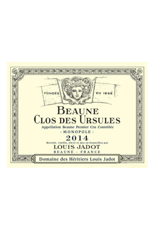 Domaine des Héritiers Louis Jadot, Beaune Premier Cru Clos des Ursules 2015 6x75cl