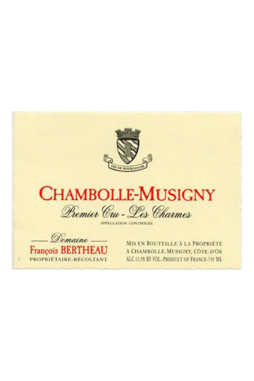 Domaine François Bertheau, Chambolle-Musigny 1er Cru 2016 6x75cl